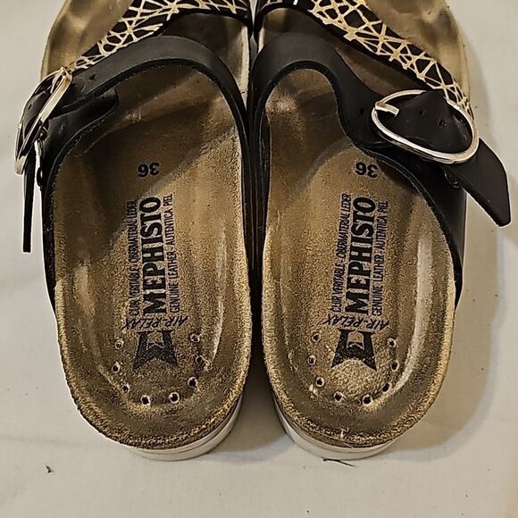 - Mephisto loop toe sandals size 36 - Picture 3 of 6